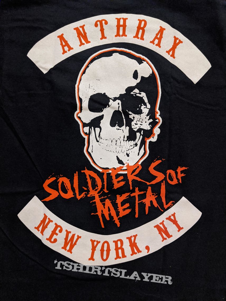 Anthrax - Fistful of Metal / Soldiers of Metal New York, NY shirt