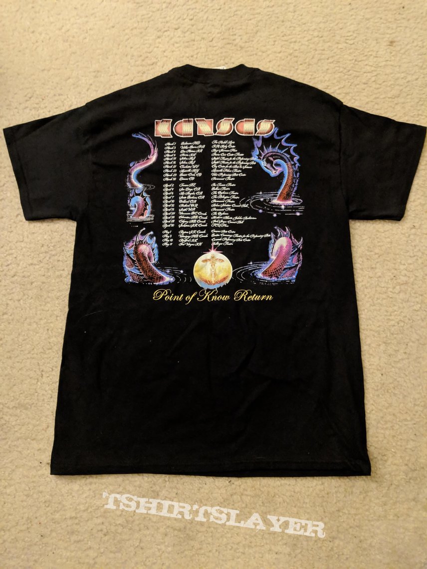 Kansas - Point of Know Return 40th Anniversary Tour Shirt (2019)