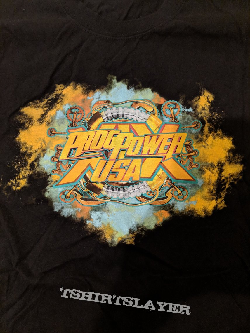 Triosphere ProgPower USA XIX 2018 event shirt (standard black)