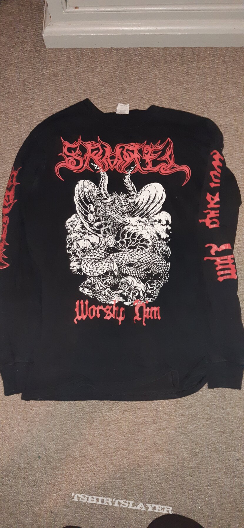 Samael &quot;Worship Him&quot; T Shirt