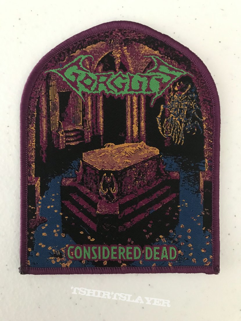 Gorguts - Considered Dead woven patch
