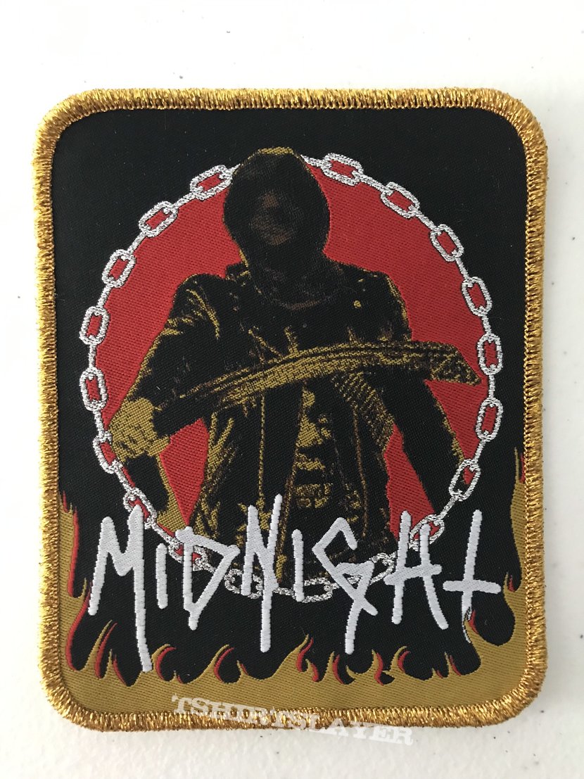 Midnight woven patches