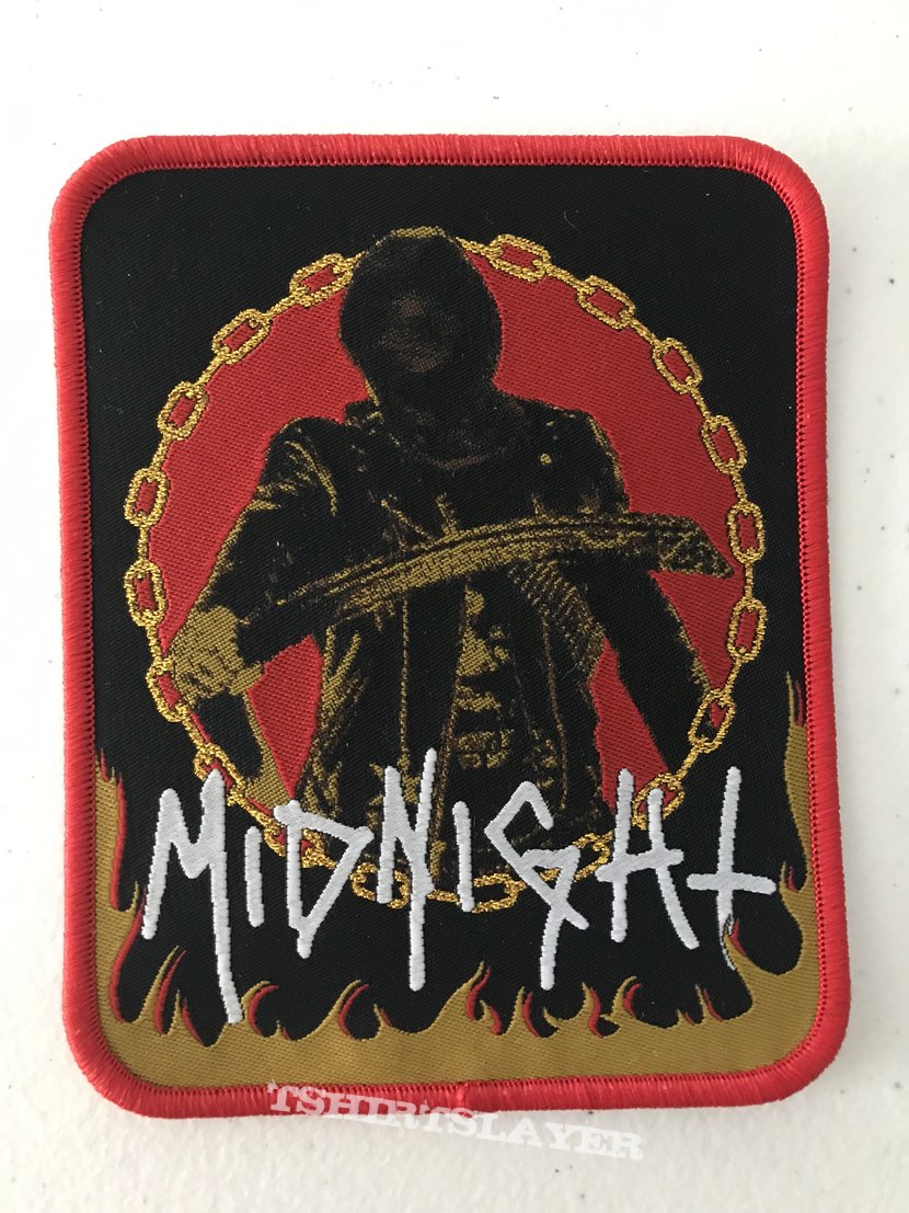 Midnight woven patches