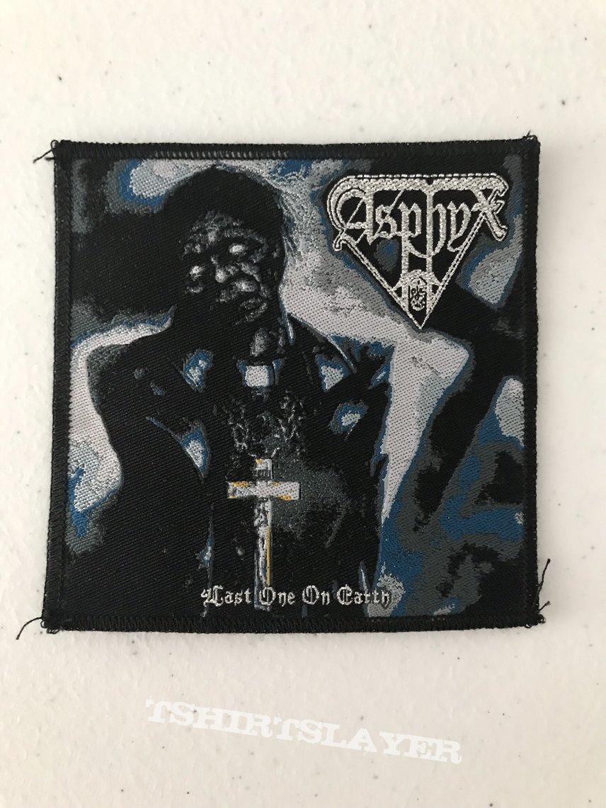Asphyx - Last One On Earth woven patch