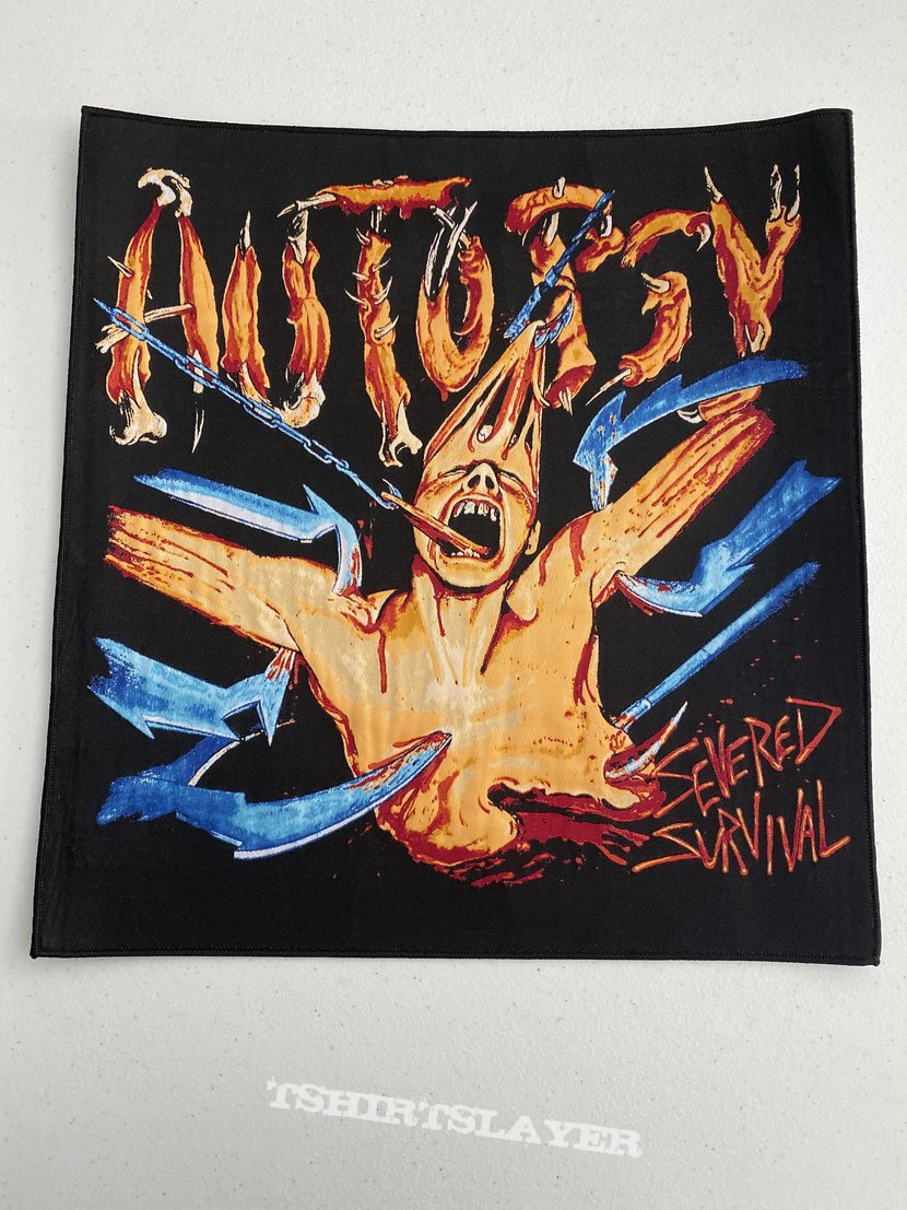 Autopsy - Severed Survival woven backpatch