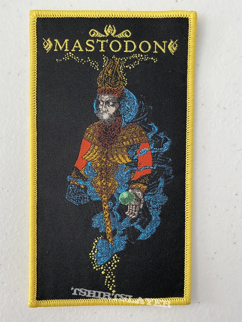 Mastodon — Crack the Skye woven patches