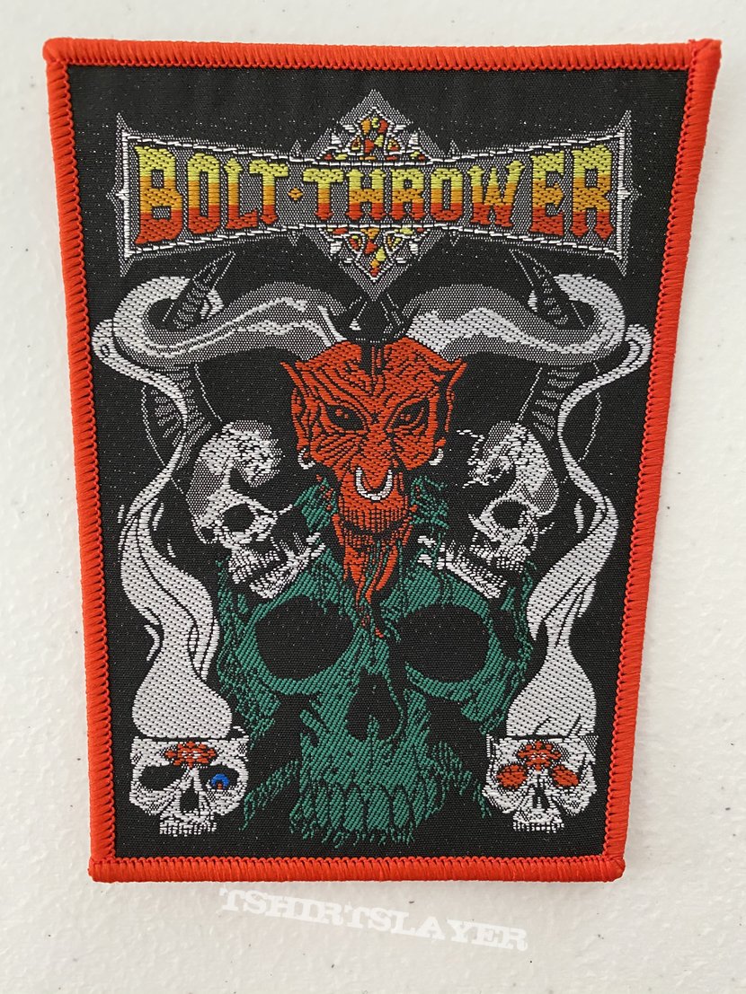 Bolt Thrower — Cenotaph woven patch