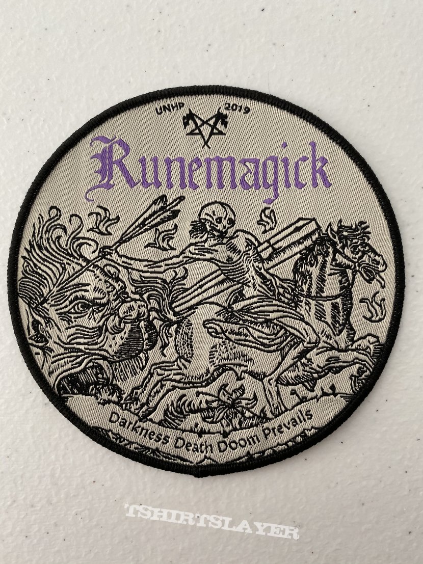 Runemagick — Darkness Death Doom woven patch