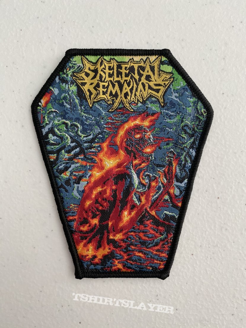 Skeletal Remains - Condemned To Misery woven patch