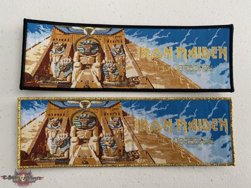 Iron Maiden - Powerslave woven patch strip Iron Maiden - Powerslave woven patch strip