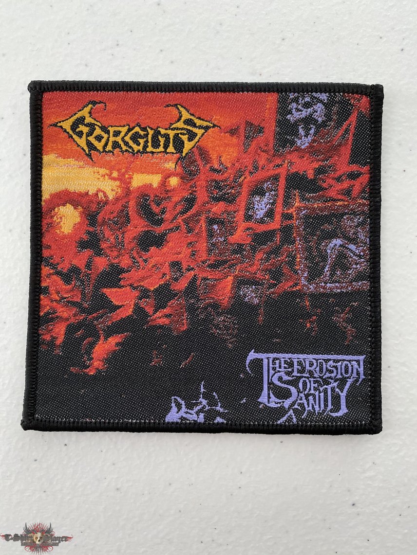 Gorguts - The Erosion of Sanity woven patch