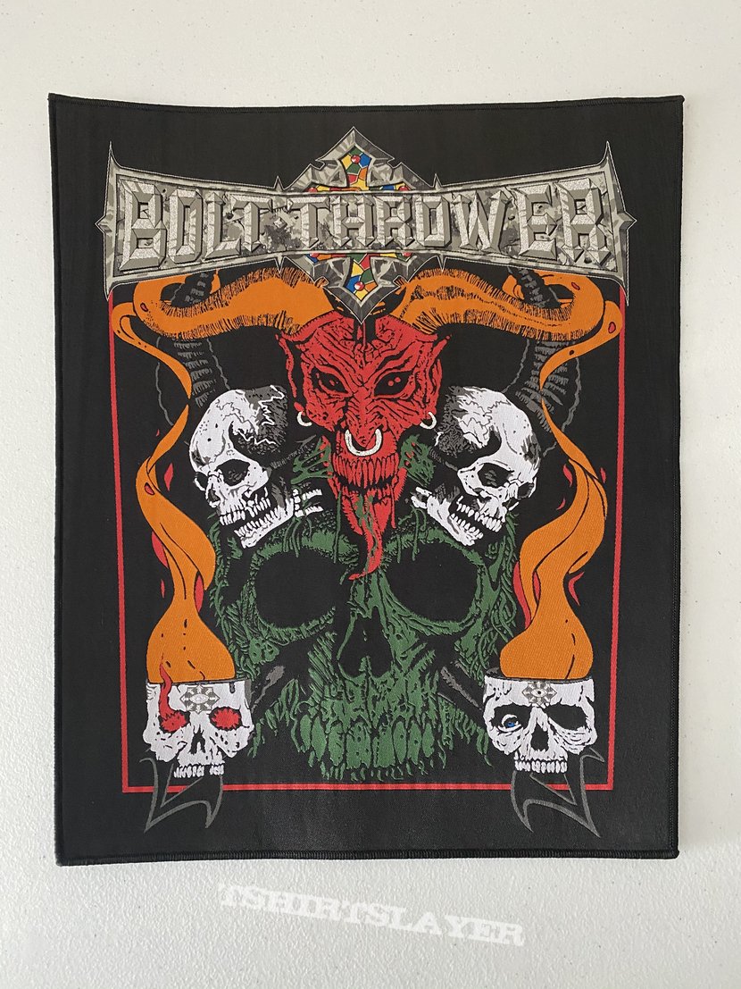 Bolt Thrower — Cenotaph woven back patch