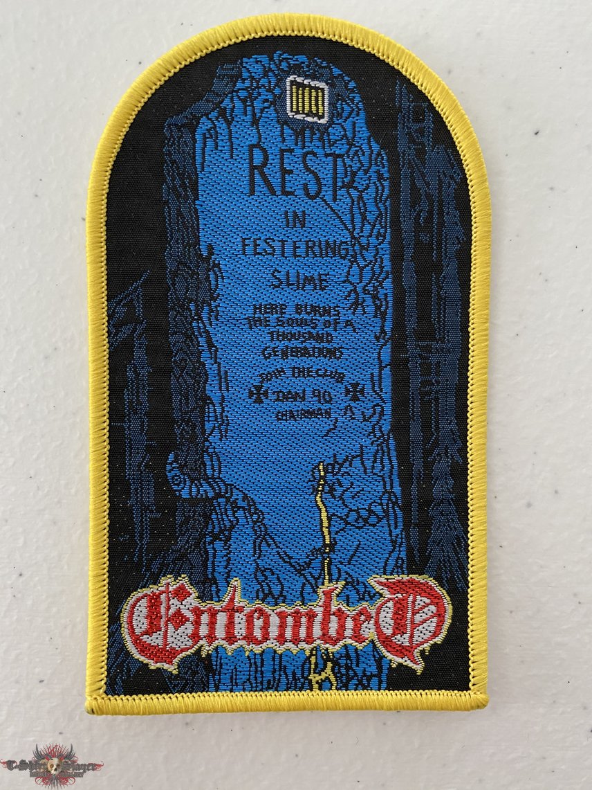 Entombed — Left Hand Path woven patch
