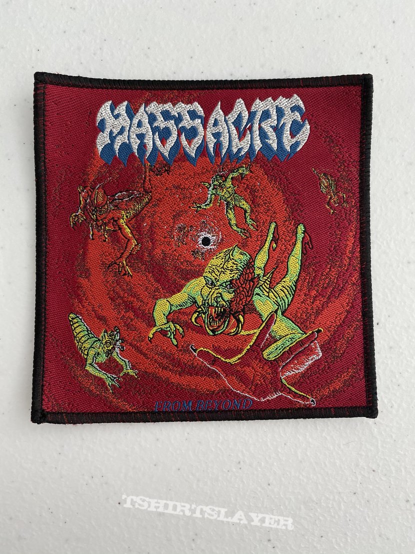 Massacre - From Beyond woven patch