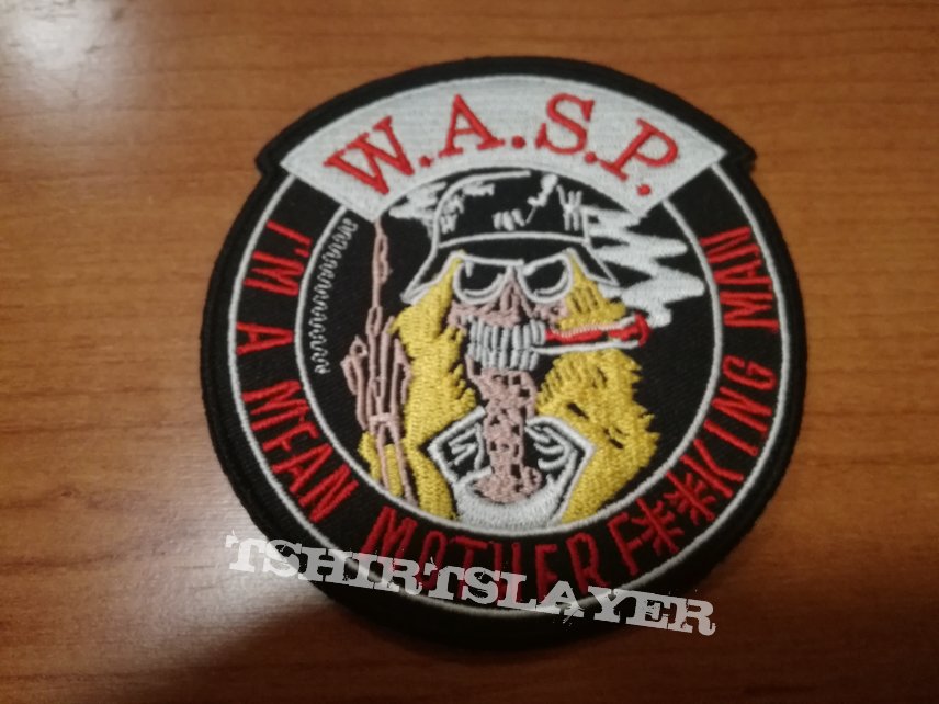 W.A.S.P. Mean Man Patch WASP