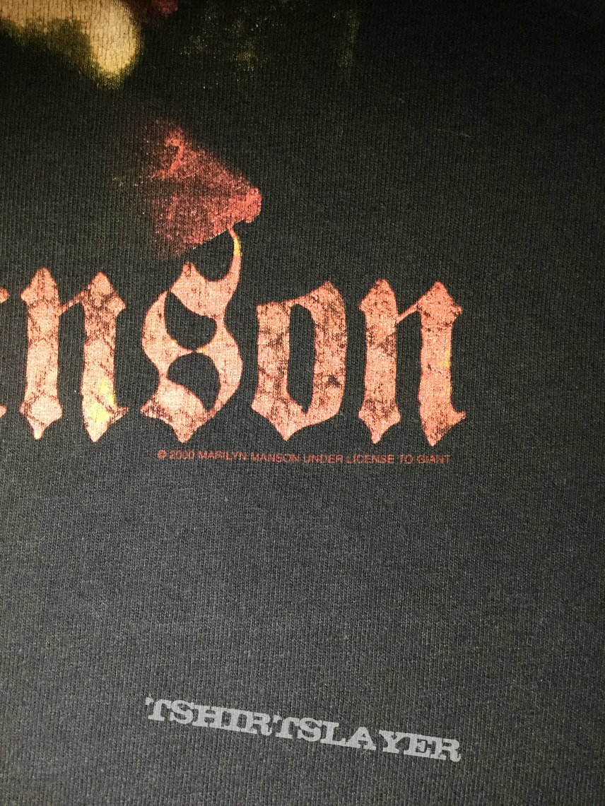 Marilyn Manson 2000 “Ape Of gOD” T-shirt