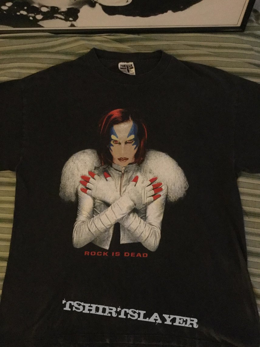 Marilyn Manson 1998 “Rock Is Dead” T-shirt (not tour)