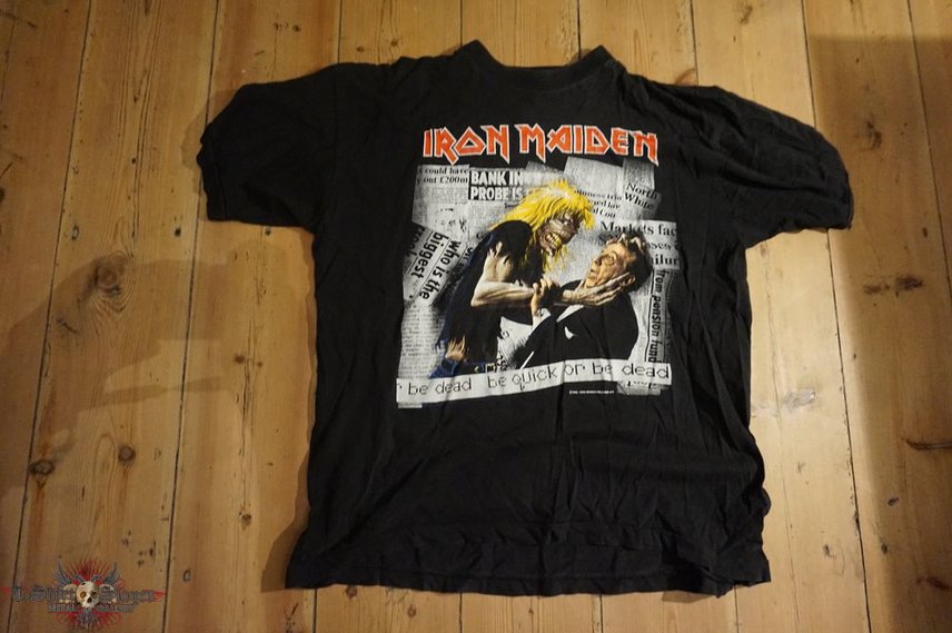 Iron Maiden - Be QUick or Be Dead tshirt