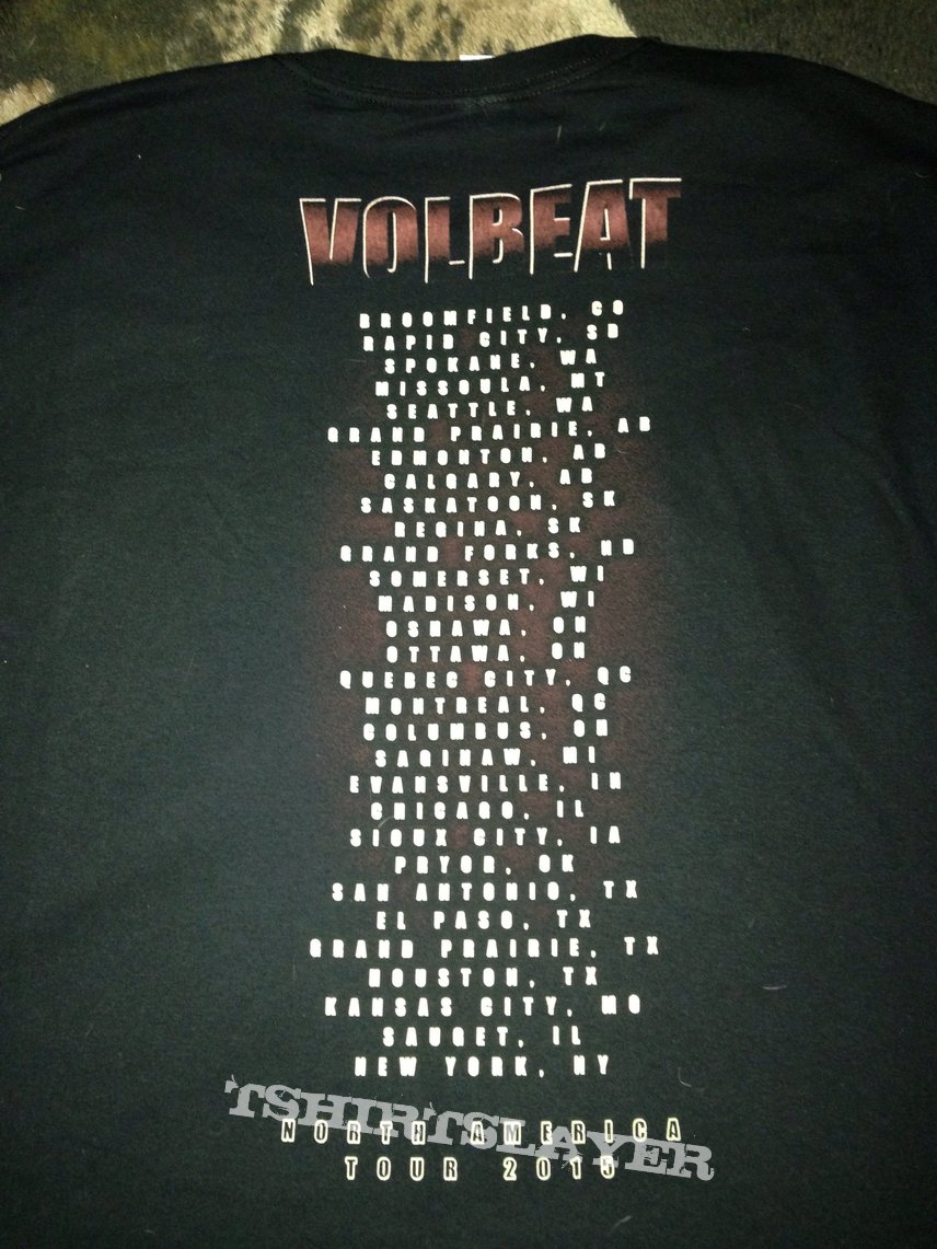 Volbeat tour 2015