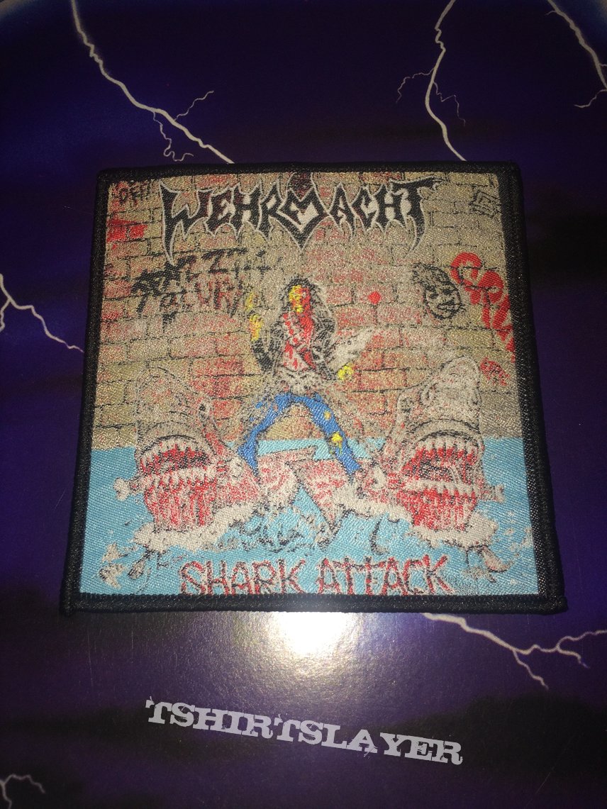 Wehrmacht-Shark Attack Woven Patch