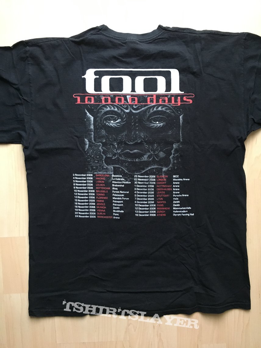 Tool &quot;10.000 Days&quot; Tour shirt