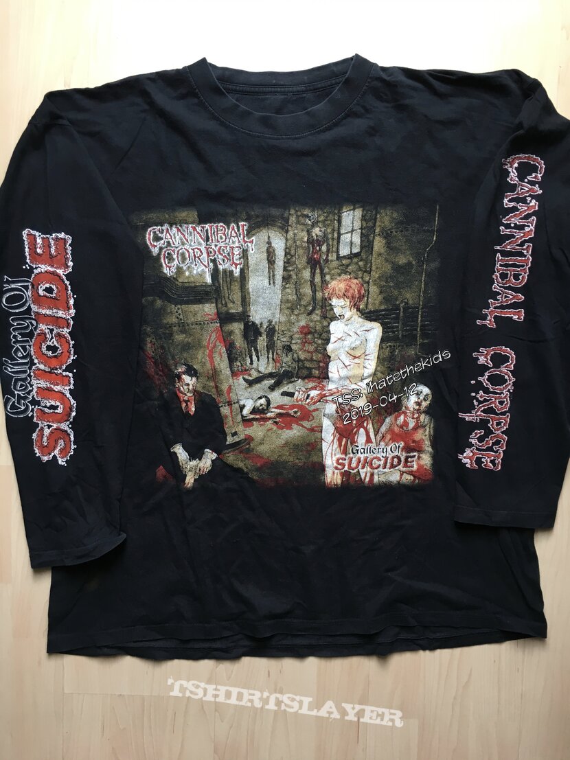 Cannibal Corpse "Gallery Of Suicide" Tour Longsleeve Cannibal Corpse "Gallery Of Suicide" Tour Longsleeve