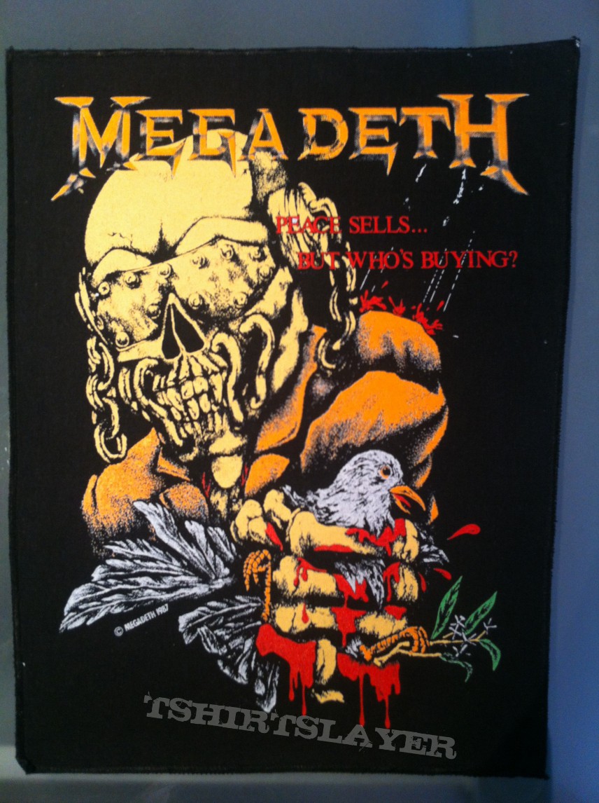 Patch - Megadeth,Peace sells...but who´s buying?