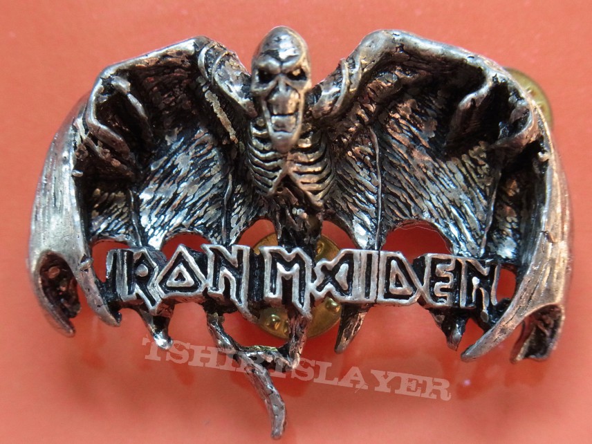 Iron Maiden,official pin,1992