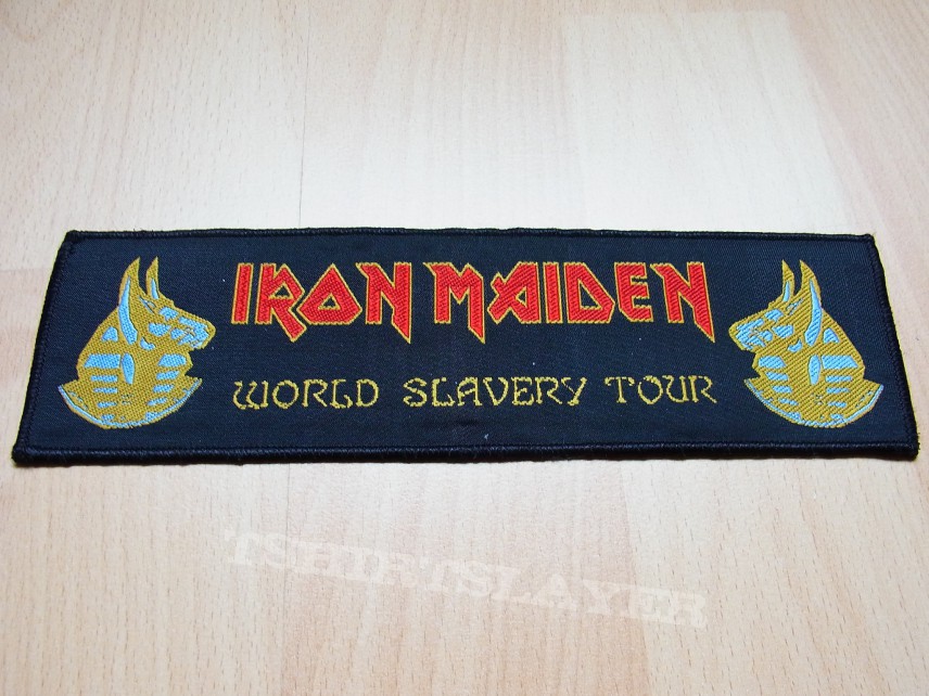 Patch - IRON MAIDEN-World Slavery Tour 1994/1995