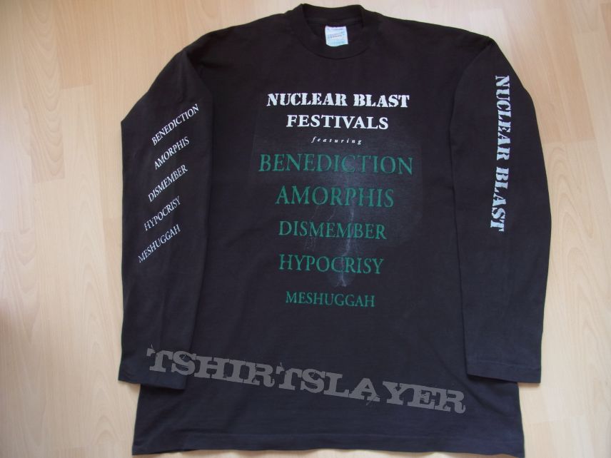 Benediction Nuclear Blast Festivals longsleeve,1995