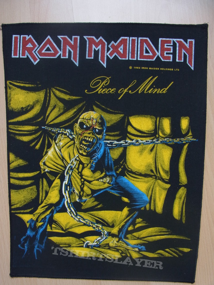 Iron Maiden-Piece of Mind,official BP,1983