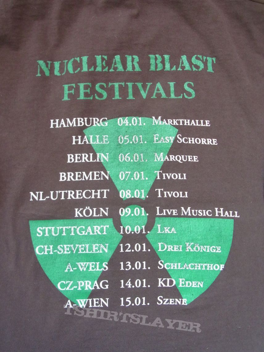 Benediction Nuclear Blast Festivals longsleeve,1995