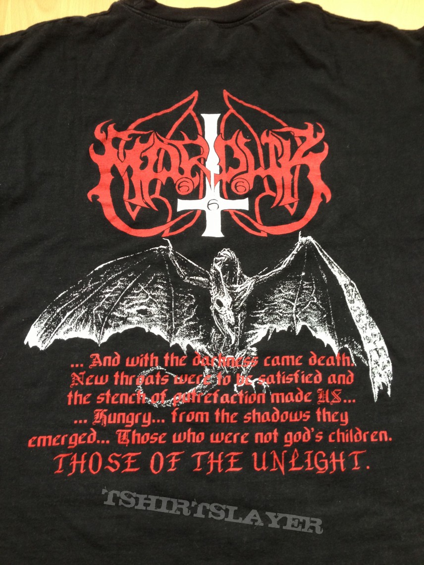 MARDUK-Those of the Unlight,original Shirt,1993 | TShirtSlayer TShirt ...