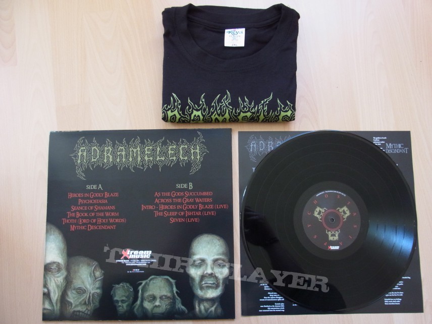 Adramelech-Psychostasia shirt/vinylbundle,2014