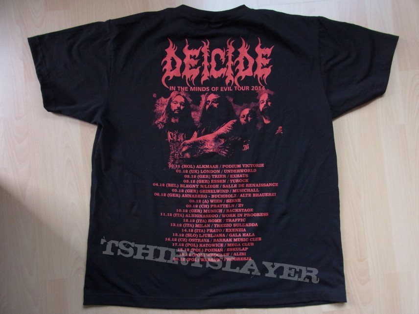 Deicide-In the Minds of Evil,Tour 2014