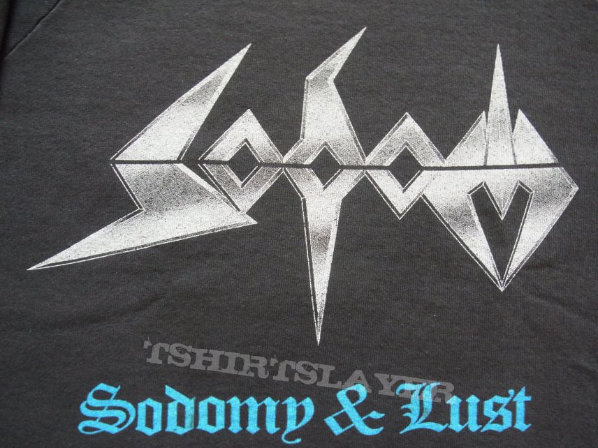 Sodom-Sodomy&amp;Lust,original sweater,1987