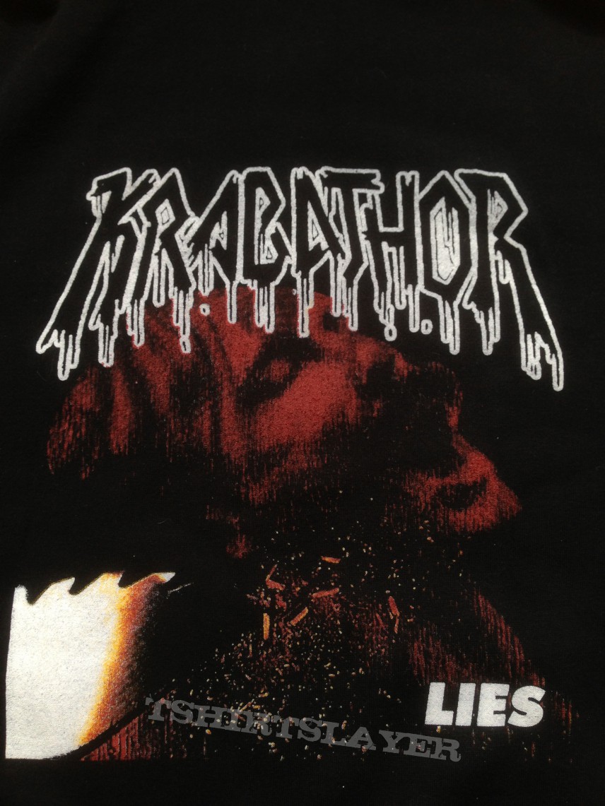 Hooded Top - KRABATHOR-Lies,Bootleged Zipper,2013