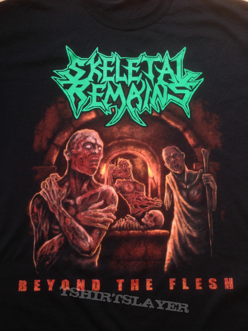 SKELETAL REMAINS-Beyond the Flesh,Tourshirt,2013