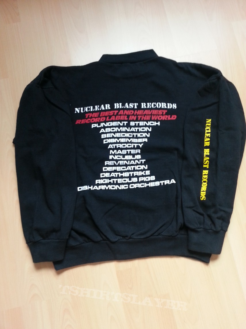 Dismember NUCLEAR BLAST-DEATH... is just the Beginning,original Sweatshirt,1990