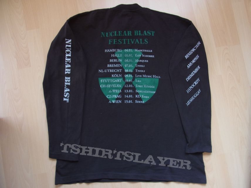 Benediction Nuclear Blast Festivals longsleeve,1995