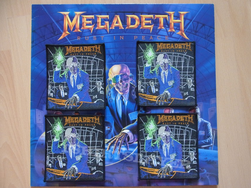 Megadeth-Rust in Peace,original patch,1990