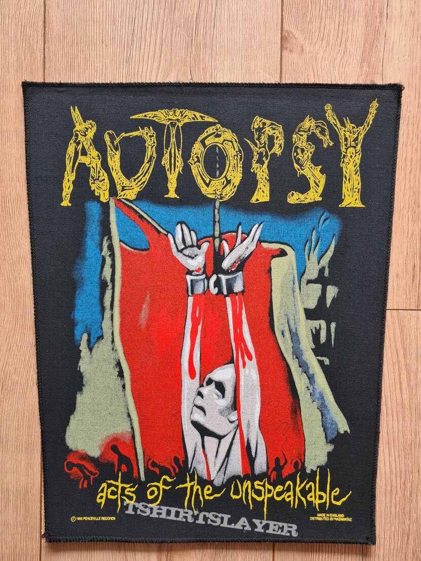 Autopsy- Acts Of The Unspeakable BP, 1993