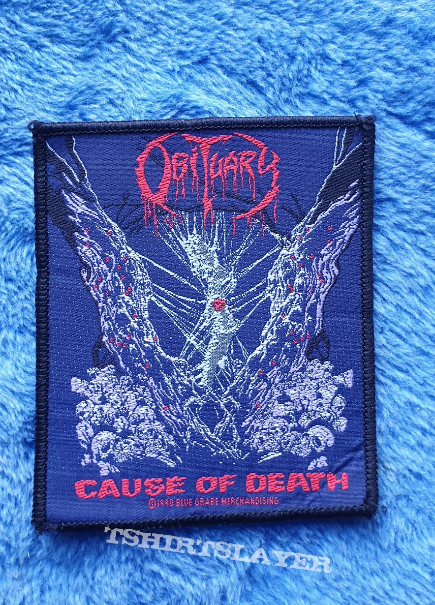 ONLY FOR REVIEW!!! Obituary-Cause of Death patch, 1990