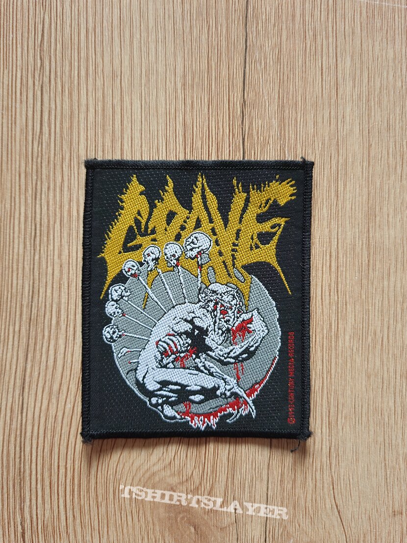 Grave- You'll Never See patch, 1993 Grave- You'll Never See patch, 1993