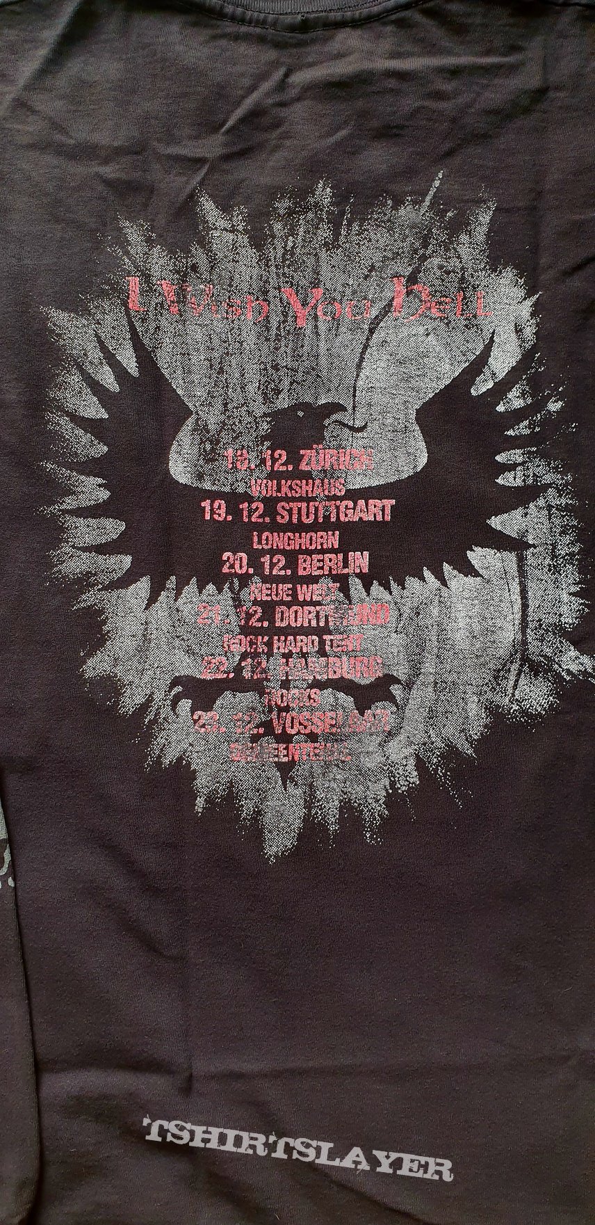 Dismember- I Wish You Hell, original Tour LS,1991