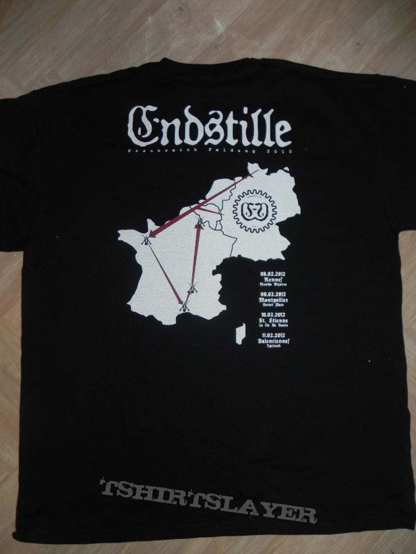 TShirt or Longsleeve - Endstille - French Tour 2012