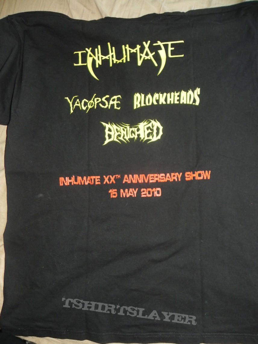 TShirt or Longsleeve - Inhumate  XX anniversary show