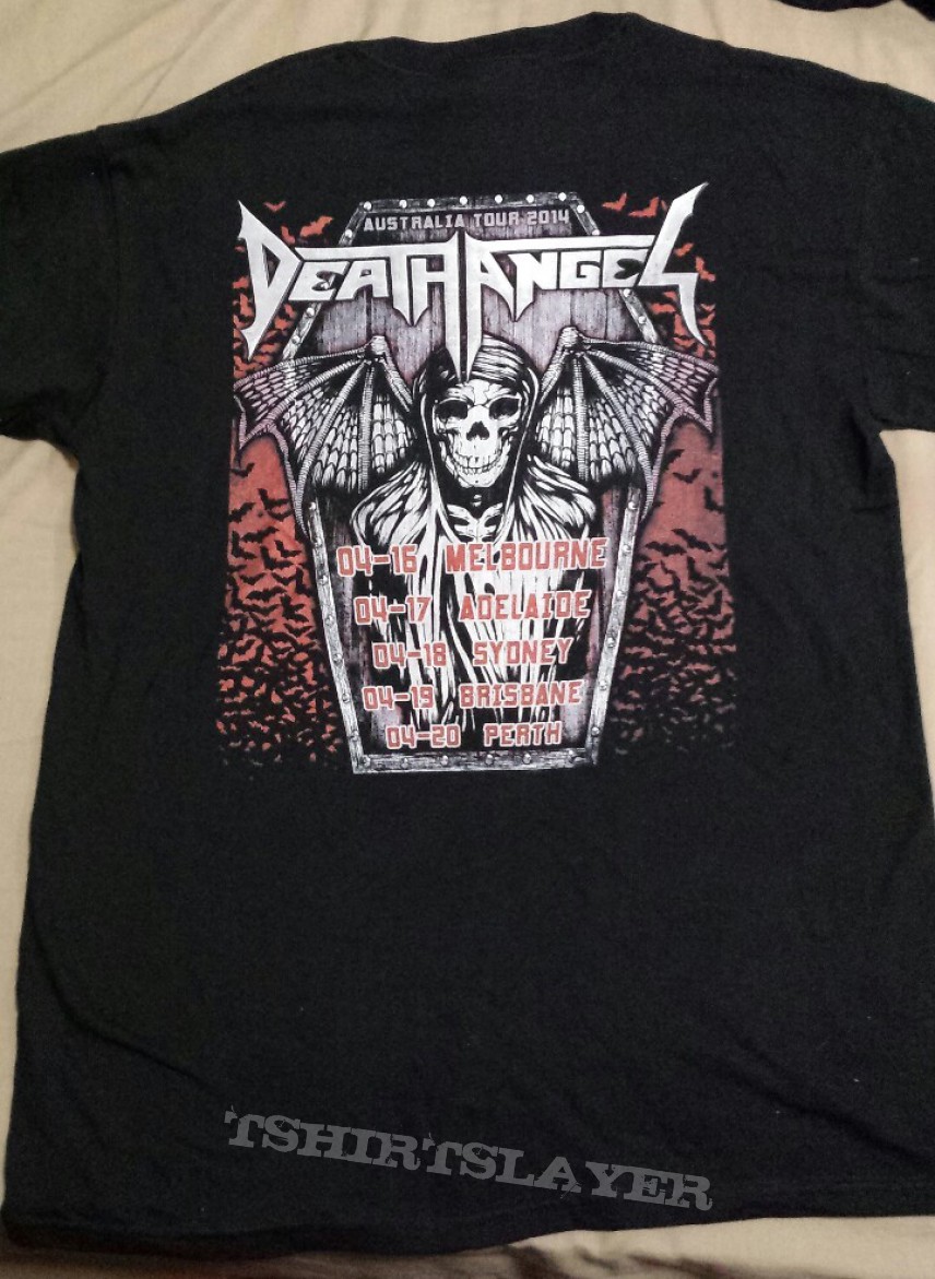 Death Angel 2014 Australian Tour Shirt
