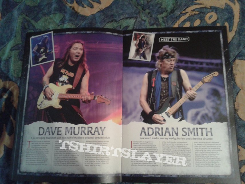 Iron Maiden Legacy Of The Beast Tourbook