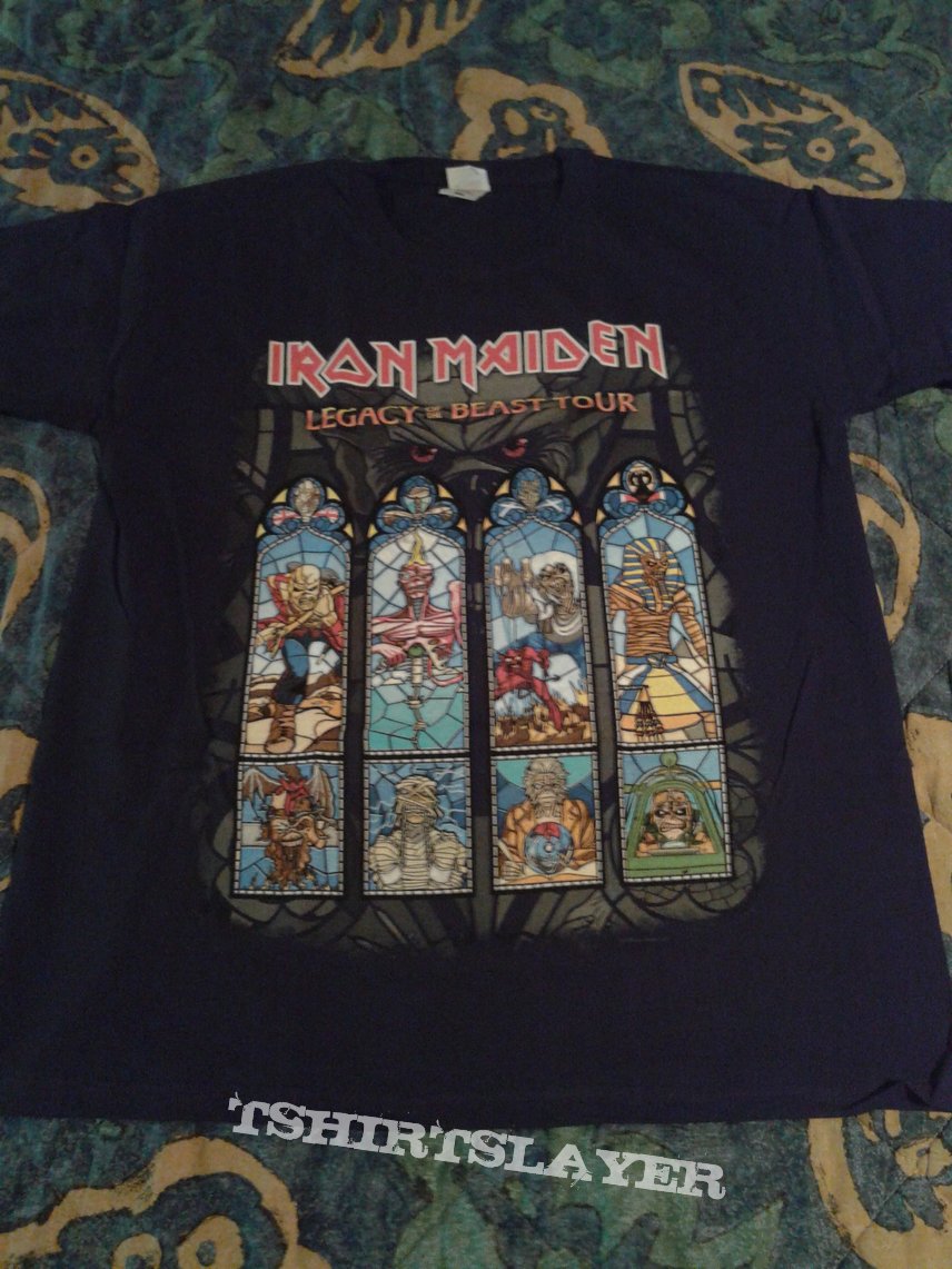 Iron Maiden Legacy of The Beast Tour Shirt N4